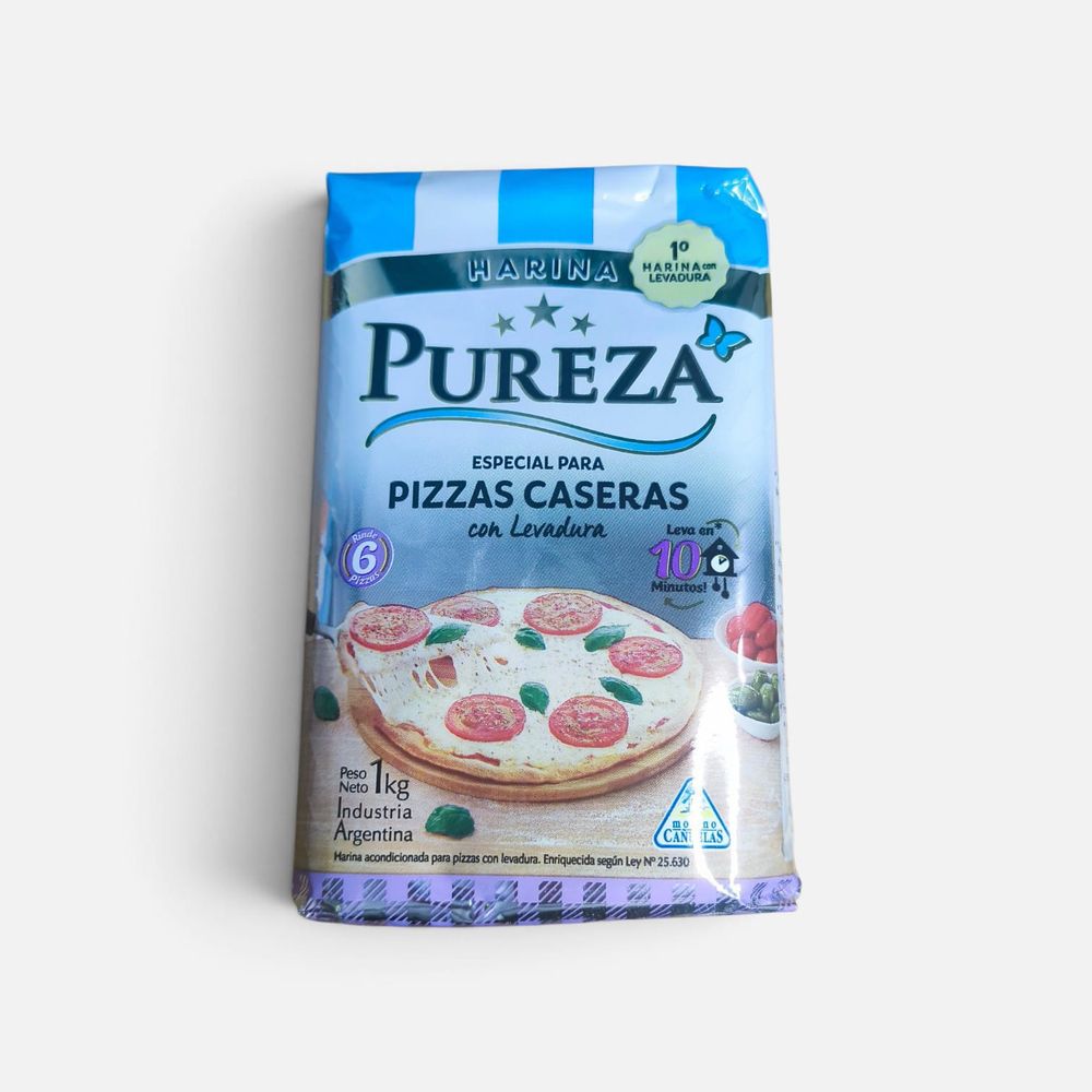 Harina Pureza Leudante Pizza