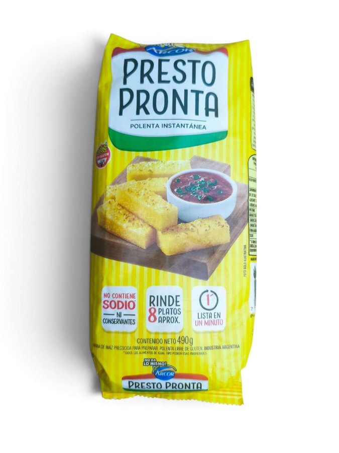 Polenta Presto Pronta 490 g